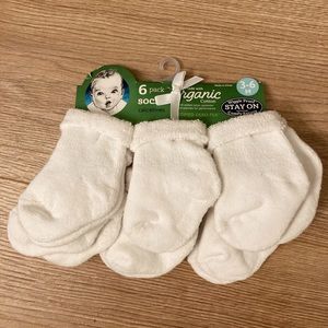 Organic baby socks